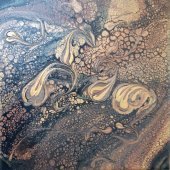 Akrylový pouring detail 2