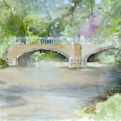 Ukázka pokročilejšího akvarelu III.